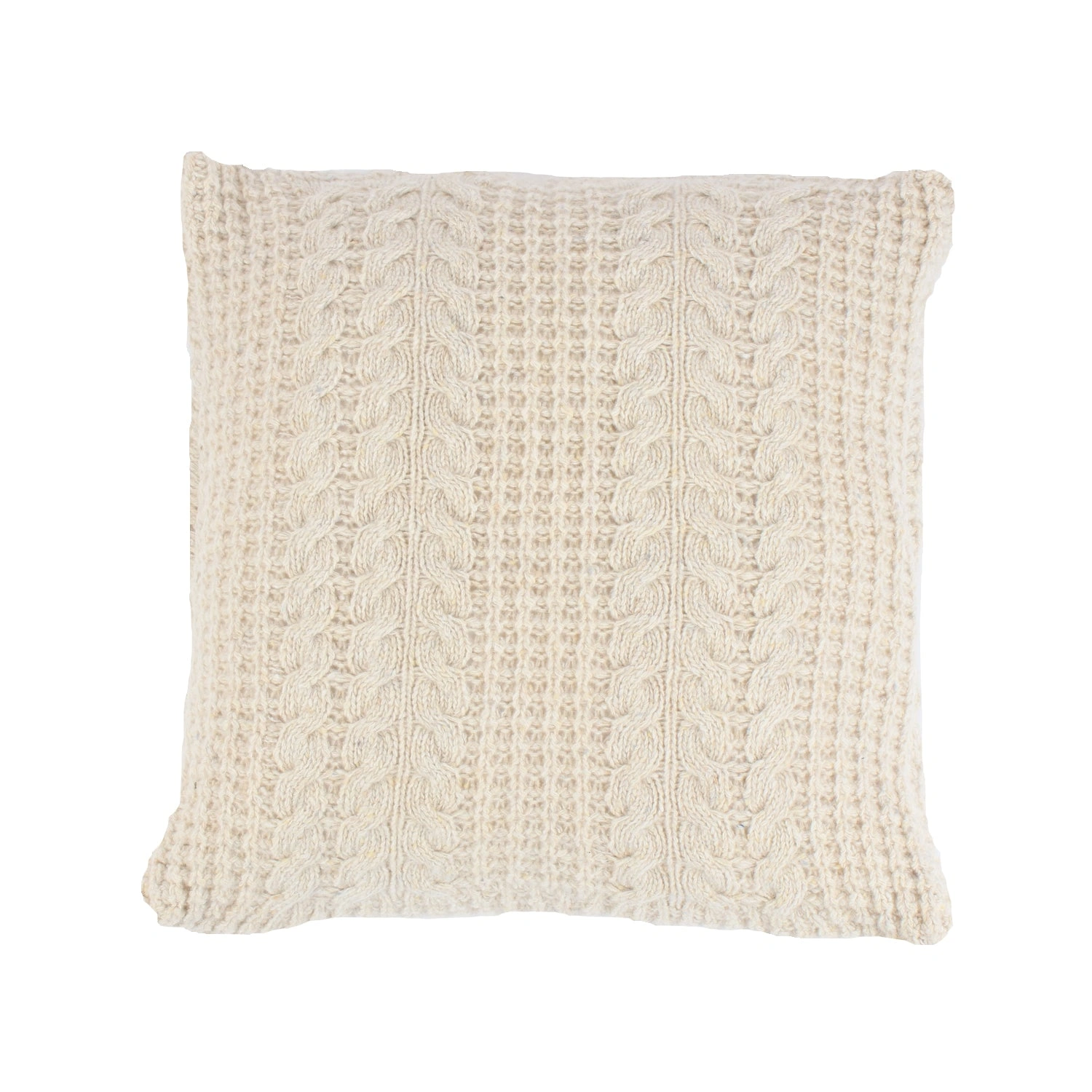 Luxurious Donegal Wool Extra Large Cushion - Ultimate Comfort & Style.