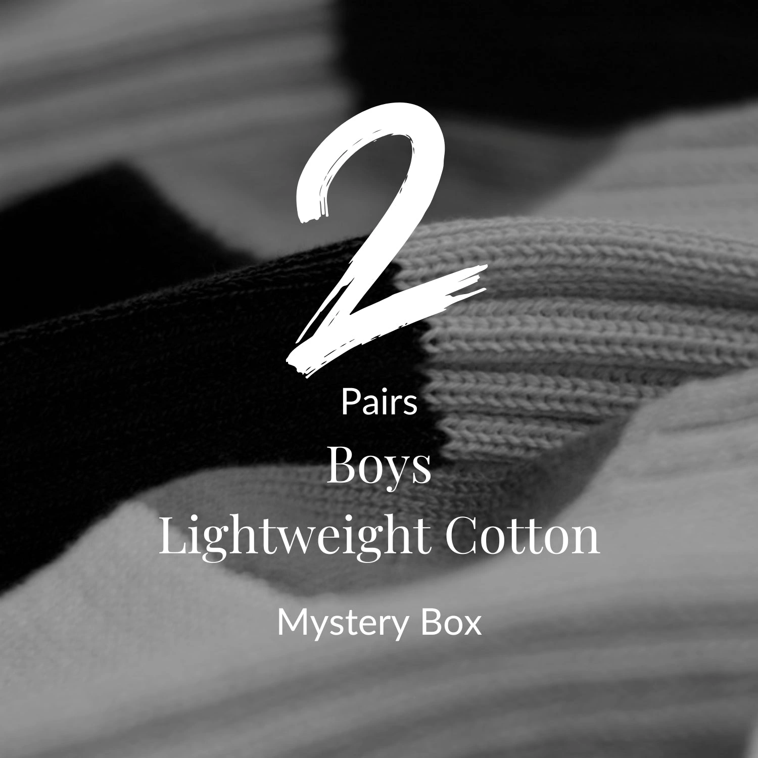 Surprise Sock Adventure Boy's Mystery Box 2 Pairs