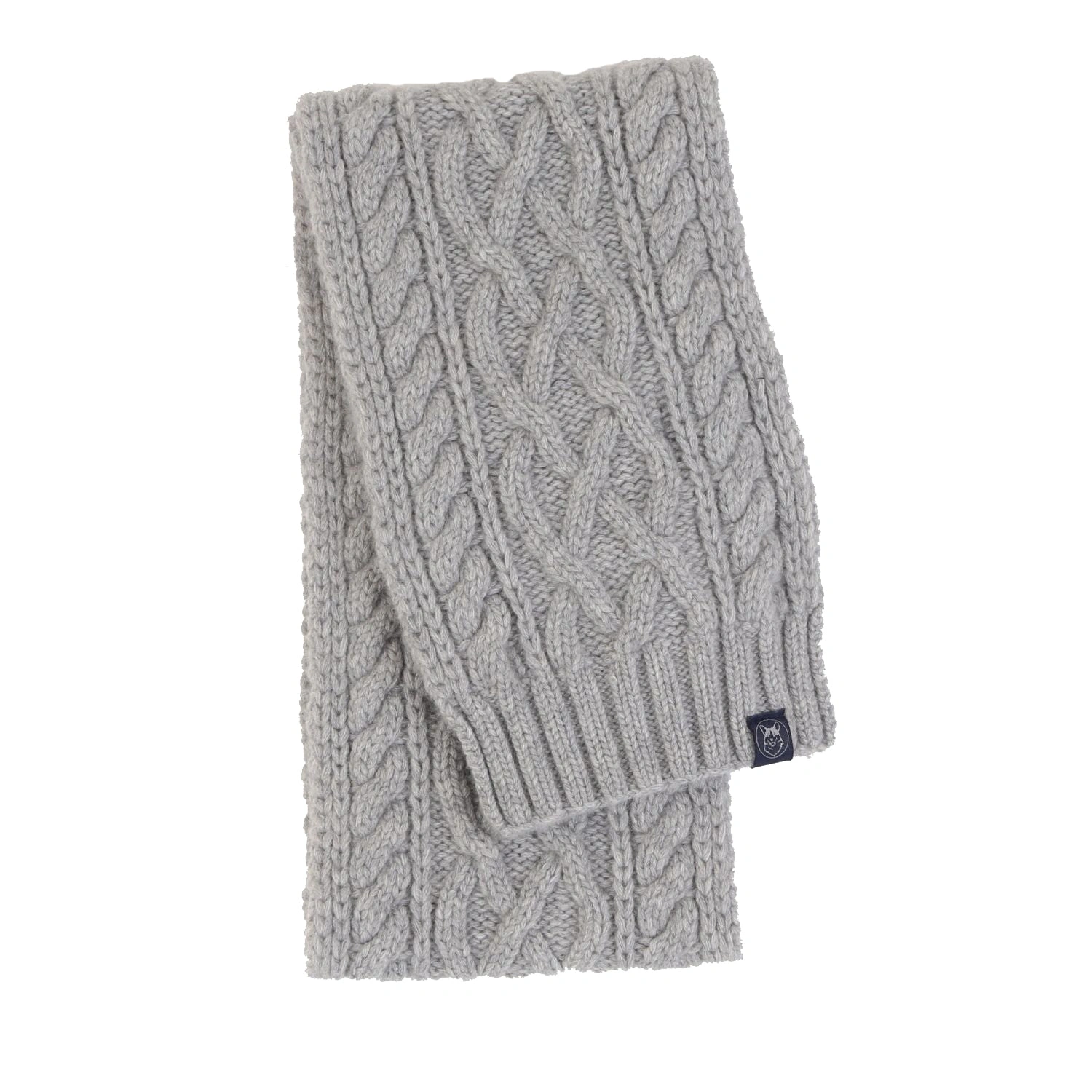 Luxurious Cashmere Cross-Knit Scarf - Cozy Winter Essential for Her